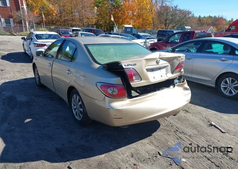 2003 Lexus Es 300 из США, поврежденный, VIN JTHBF30G430128007